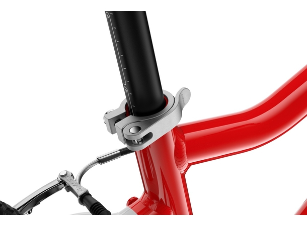 Woom Go 3 Automagic 16" Woom Red 6,1kg, 4-6 år, 105-120cm 