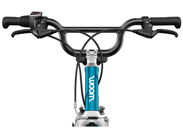 Woom Go 4 20" Metallic Blue 7,8kg, 6-8 år, 115-130cm 