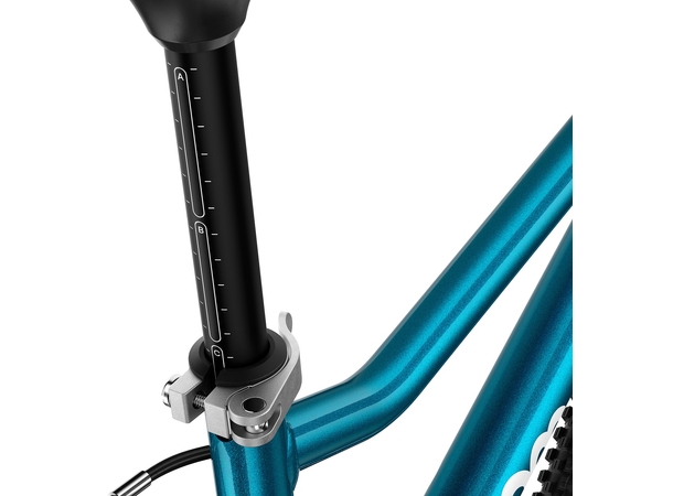 Woom Go 4 20" Metallic Blue 7,8kg, 6-8 år, 115-130cm 