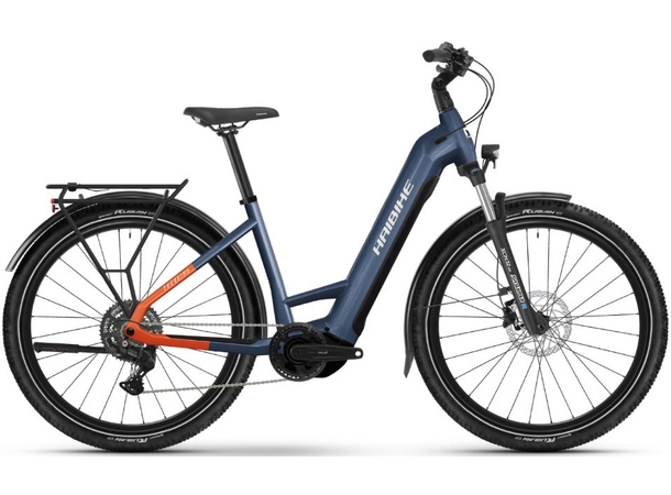 Haibike Trekking 4 mono L 27.5'',Blue/Orange,YS2S,720Wh 