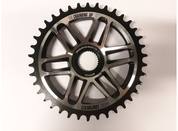 Krankdrev Haibike Components 38T 2021 AllMtn 4 og 5 Bosch og Shimano 