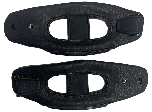 Nitro Rhythm Toe Strap w/Clamp, 1 pair Black/Bronze - S/M 