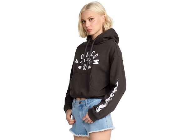 Volcom 1991 Mini Hoodie Vintage Black - L 