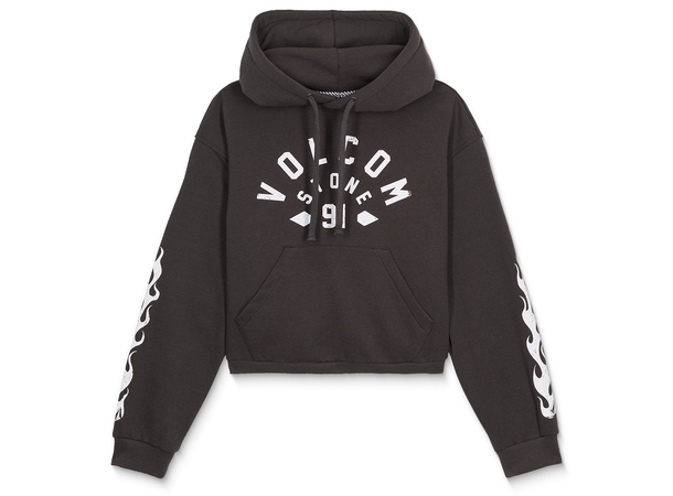 Volcom 1991 Mini Hoodie Vintage Black - L 