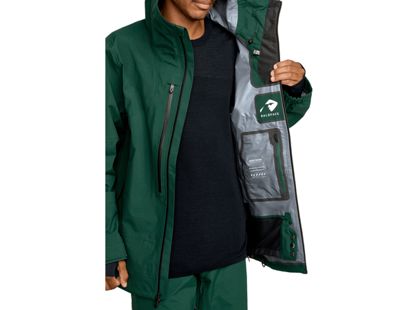 Volcom Anyox Guide Gore Pro Shell Jkt Black Green - L 