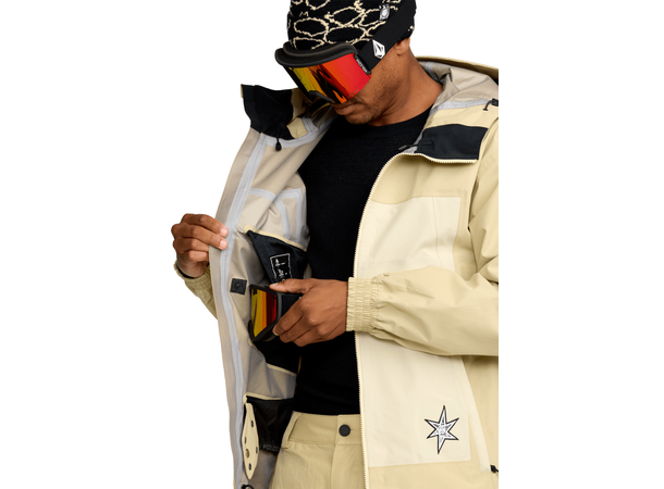 Volcom Arthur 3L Jacket Fern - L 