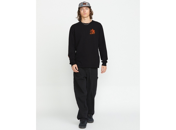 Volcom Excavator LS Tee Black - M 