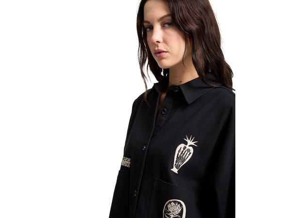 Volcom FA Vaderetro Dress Black - L 