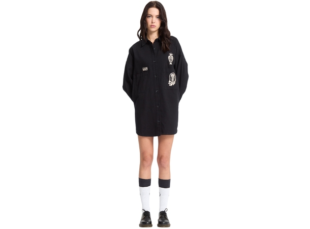 Volcom FA Vaderetro Dress Black - L 