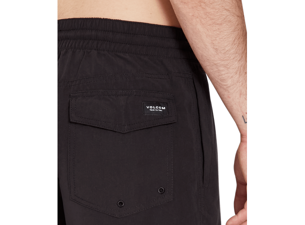 Volcom Lido Solid Trunk 16 Black - S 