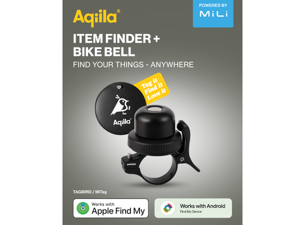 Aqiila Tagbird Bike Bell 