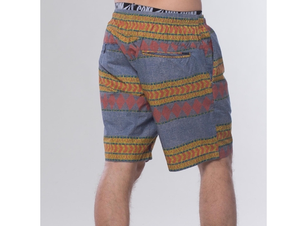 Volcom Delator Printed Short Stormy Blue - XS 