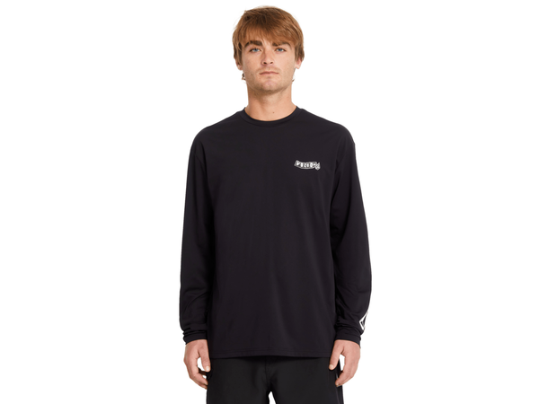 Volcom Pistol Surf LS Tee Black - L 