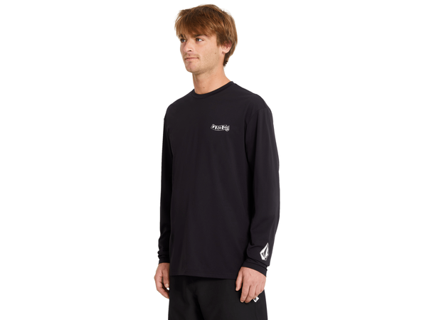 Volcom Pistol Surf LS Tee Black - L 