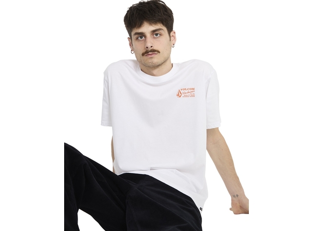Volcom Workwear SS Tee White Combo - L 