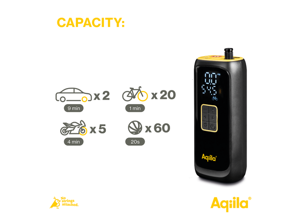 Aqiila Airbird C4 Compressor + Powerbank 