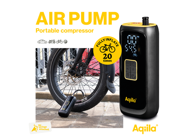 Aqiila Airbird C4 Compressor + Powerbank 