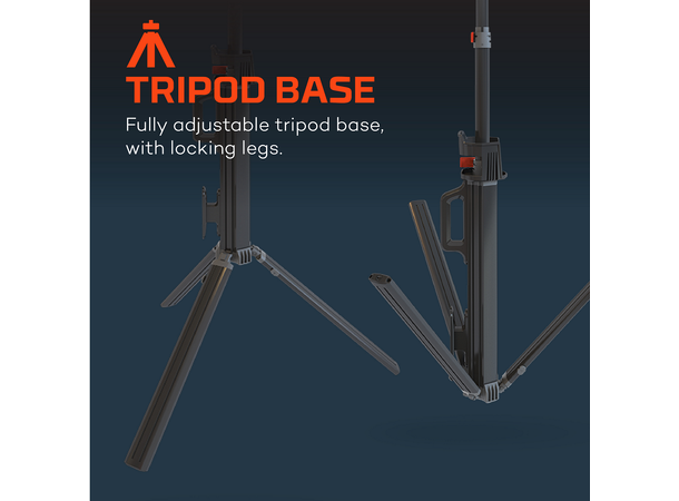 Nebo 4K 2 Head Tripod Light 