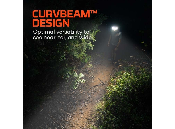 Nebo Curvbeam 600 Flex Headlamp Cardboard packaging 