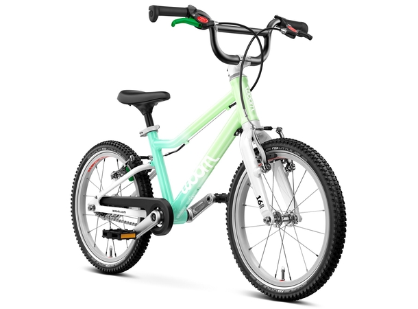 Woom Go 3 Automagic 16" Spearmint Crush 6,1kg, 4-6 år, 105-120cm, Ltd Edt 