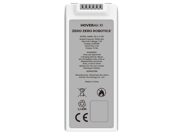 HoverAir X1 Battery White 