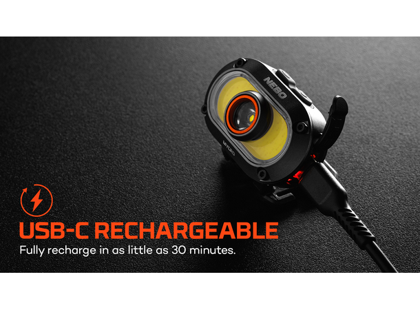 Nebo Mycro 550+ Headlamp Black 