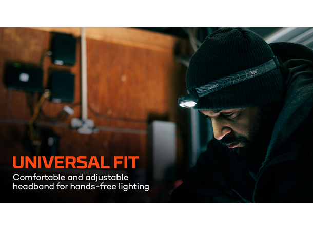 Nebo Mycro 550+ Headlamp Black 