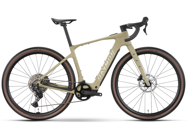 Raymon Norza Comp S 28", Greige Freckels, BSX, 400Wh 