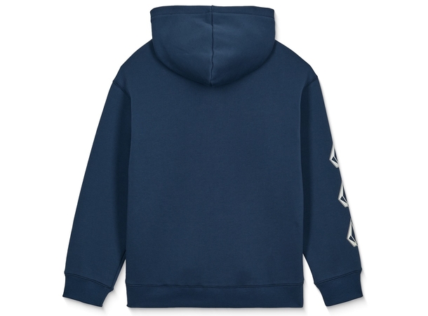 Volcom Iconic Stone GID Zip Dust Bowl Indigo - L/12år 