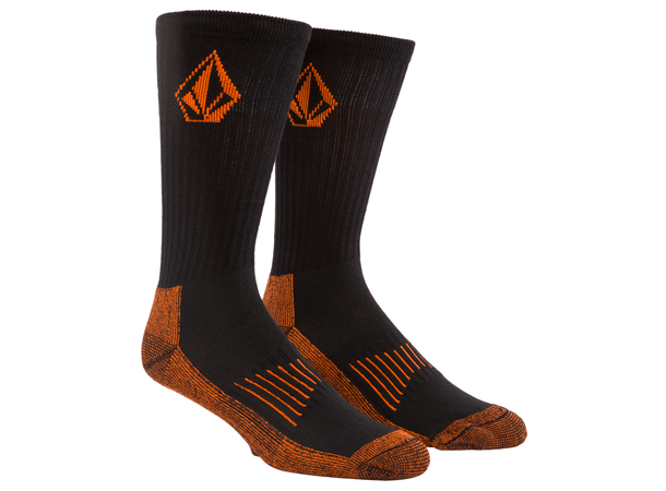 Volcom Workwear Sock 3-pack Black - One Size 