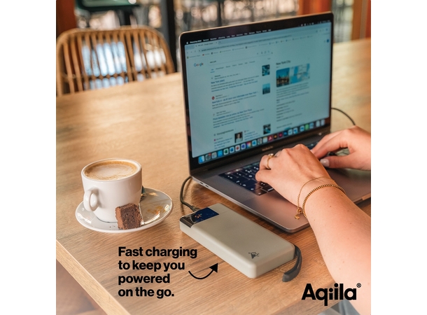 Aqiila Powerbird B20M+ 20000 mAh 65W Powerbank for mobile & laptop - Moss 