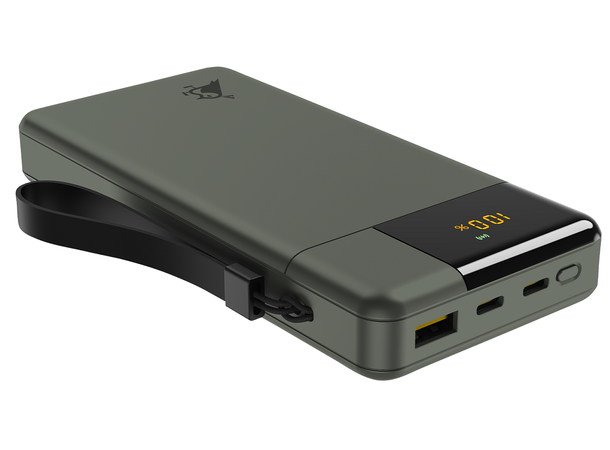 Aqiila Powerbird B20M+ 20000 mAh 65W Powerbank for mobile & laptop - Moss 