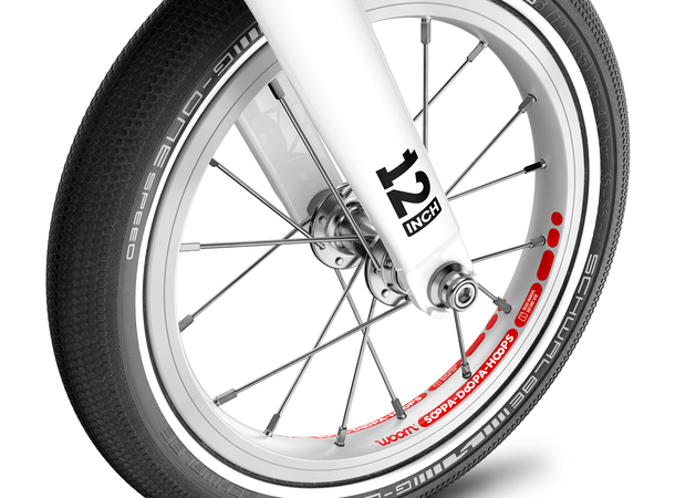 Hjul 12" foran/bak Woom Go 1 Gen. H 2025-> 