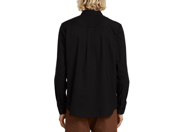 Volcom Oxford Stretch L/S New Black - S 
