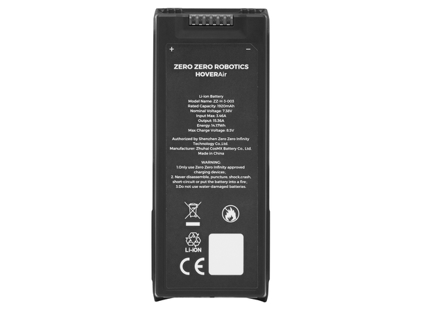 HoverAir Thermo Smart Battery Black 