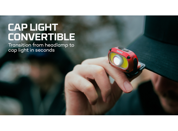 Nebo Mycro 550+ Headlamp Red 