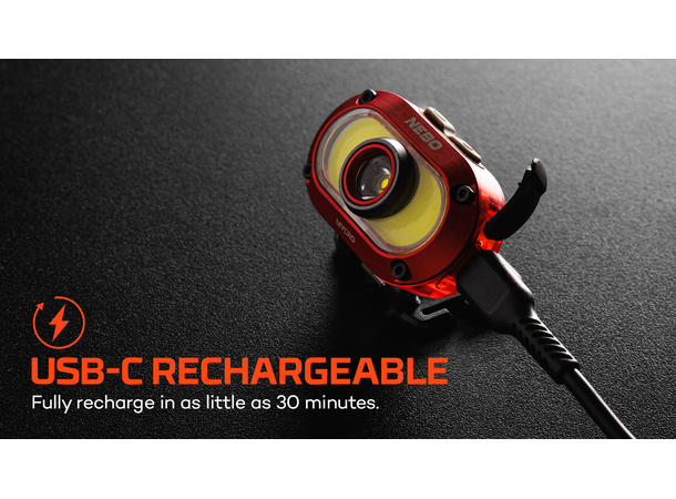 Nebo Mycro 550+ Headlamp Red 