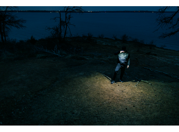 Nebo Mycro 550+ Headlamp Red 