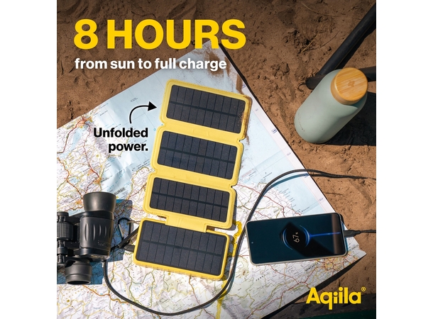 Aqiila Powerbird BS10 Solar Powerbank 10k mAh 