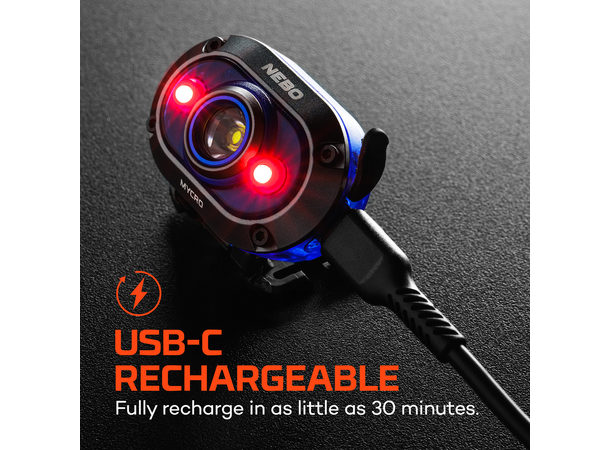 Nebo Mycro 450 Headlamp Blue 