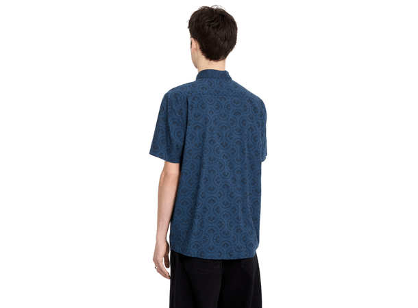 Volcom Scaler Stone Woven SS Midnight Blue - L 