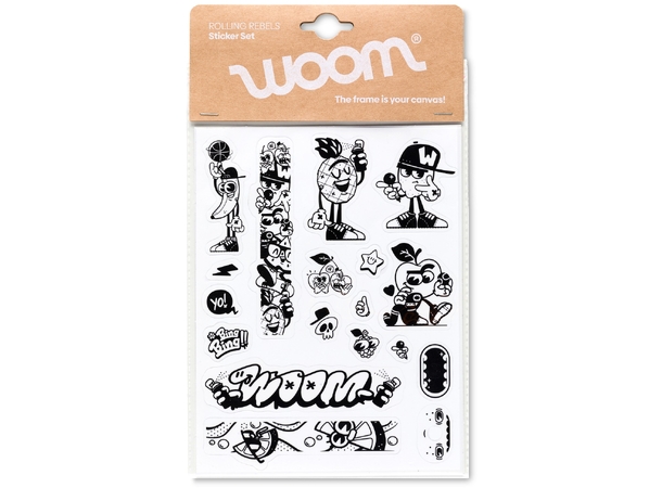 Woom Stickers Rolling Rebels 