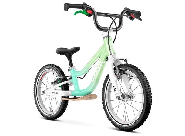 Woom Go 1+ 14" Spearmint Crush Ltd Edt 4,45kg, 3-4,5 år, 95-110cm 