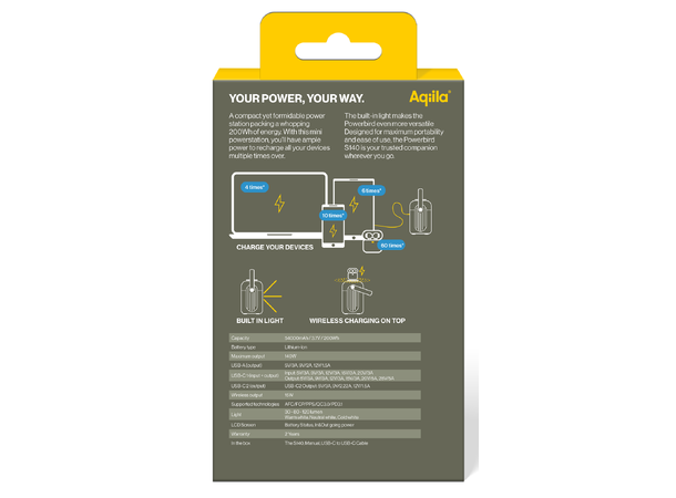 Aqiila Powerbird S140 Powerstation 