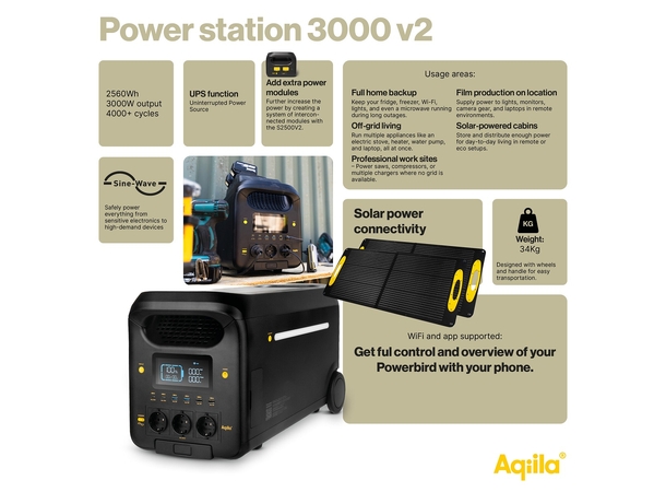 Aqiila Powerbird S3000 v2 