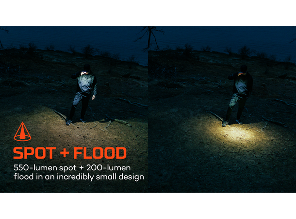 Nebo Mycro 550+ Headlamp Blue 