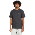 Volcom Circle Blanks HTH SS Tee Heather Black - XS
