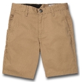 Volcom Frickin Chino Short Khaki - 22/8År