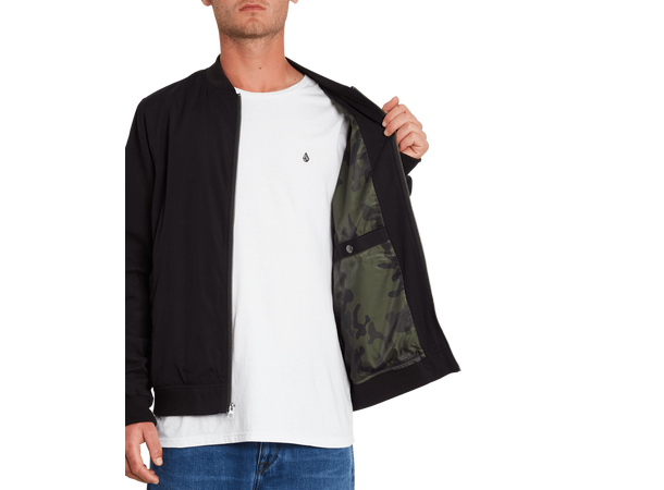 Volcom Burnward Jacket Black Combo - M 