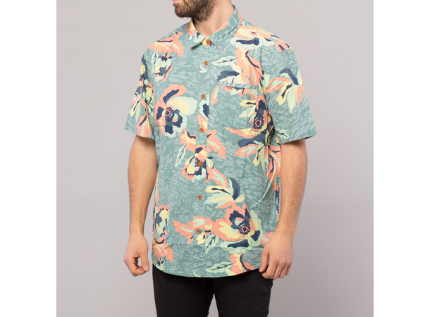 Volcom Cubano S/S Sea Blue - S 
